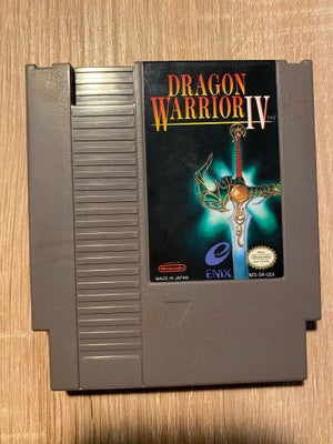 Dragon Warrior IV, NES, rollespil, Jeg sælger i øjeblikket ud af min store NES samling på grund af p