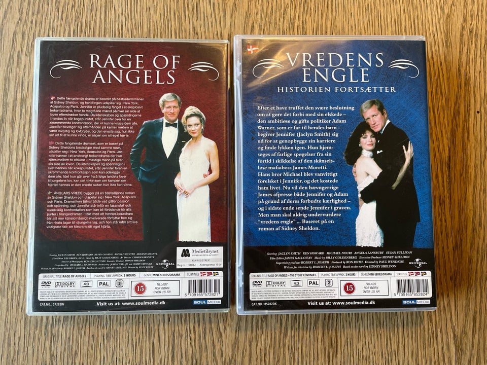 Rage Of Angels - Vredens Engle, DVD, drama