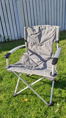 Camping Festival stol, 1 stk Schou foldestol, kraftig kvalitet. Festival / camping stol med bæretask
