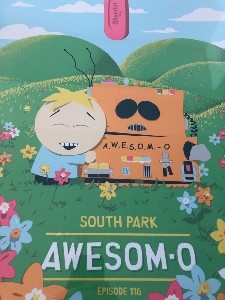 bede Udsigt lyserød Plakater, South Park awesom-o plakat – dba.dk – Køb og Salg af Nyt og Brugt