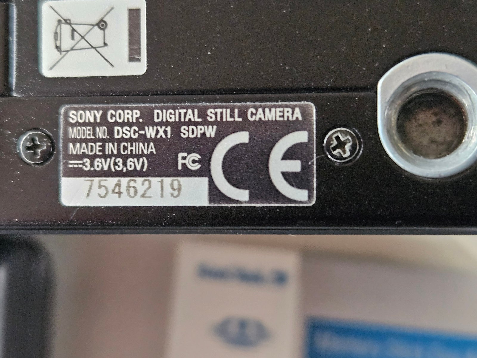 Sony, DSC-WX1, 10 megapixels