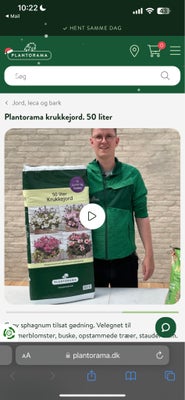 Krukkejord x2, 2 50 liter krukkejord fra Plantorama sælges da jeg kom til at købe for meget. 100kr f