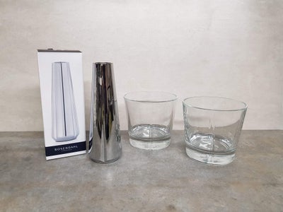 Glas, Glas og lysestage, Rosendahl Grand cru, Flot lysestage til kronelys H. 10 cm. Aldrig brugt sæl