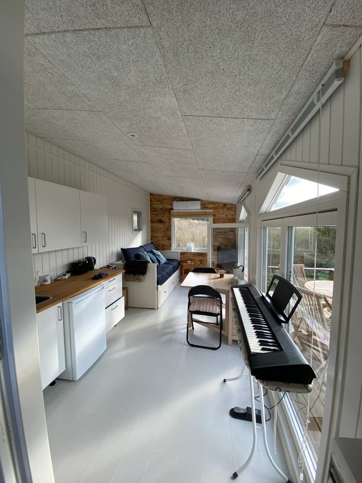 Nybygget Tiny house på hjul inkl. terrasse