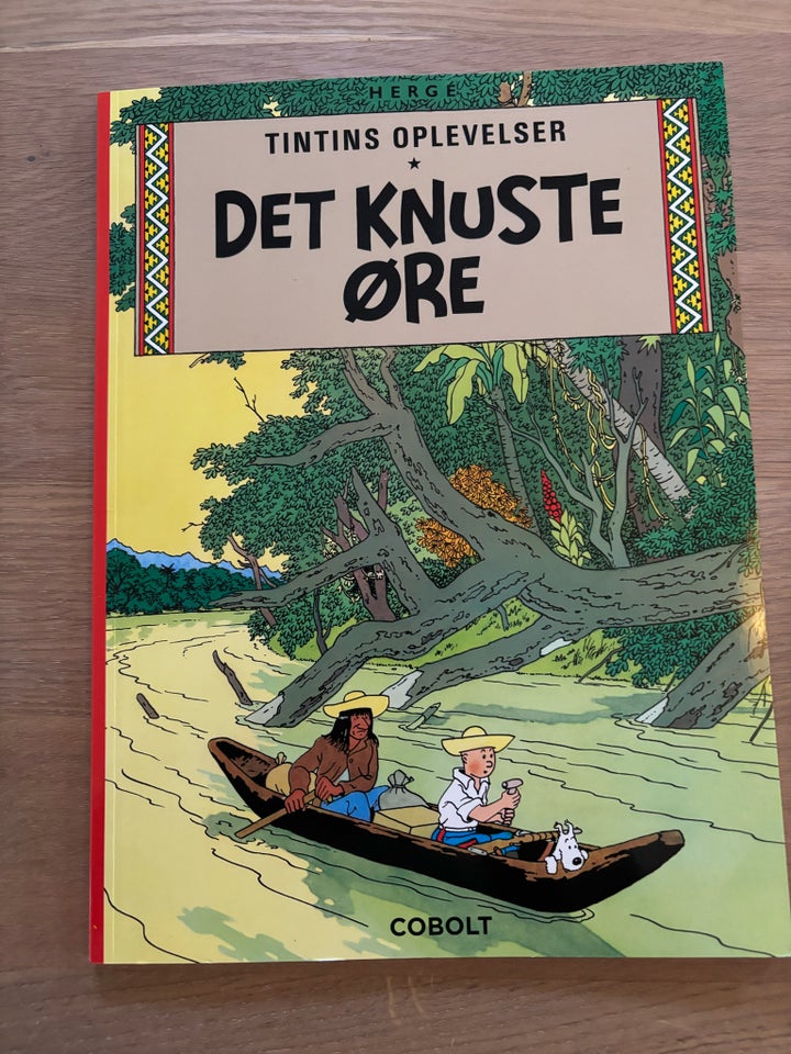 Det knuste øre , Hergé , Tegneserie