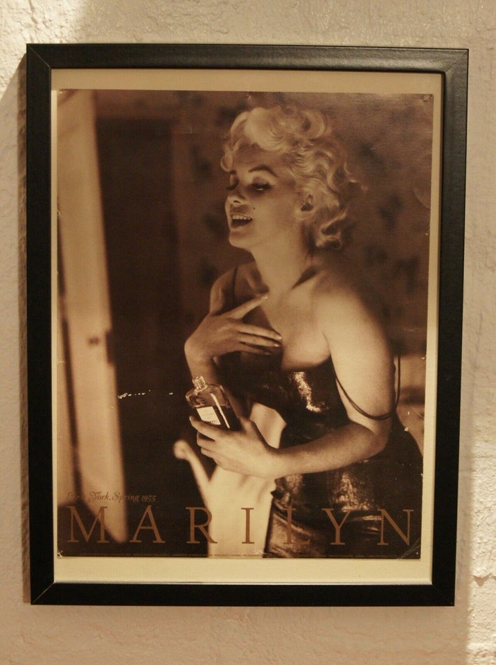 Fotografi, motiv: Marilyn Monroe, b: 32,5 h: 42,5 – dba.dk – Salg af Nyt og Brugt