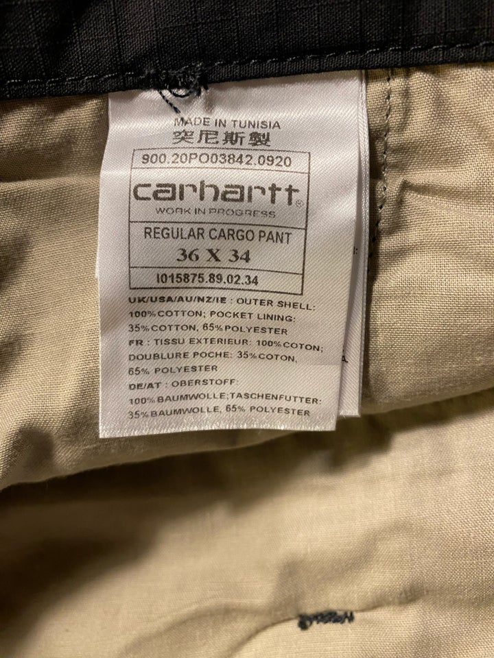 Bukser, Carhartt, str. 36