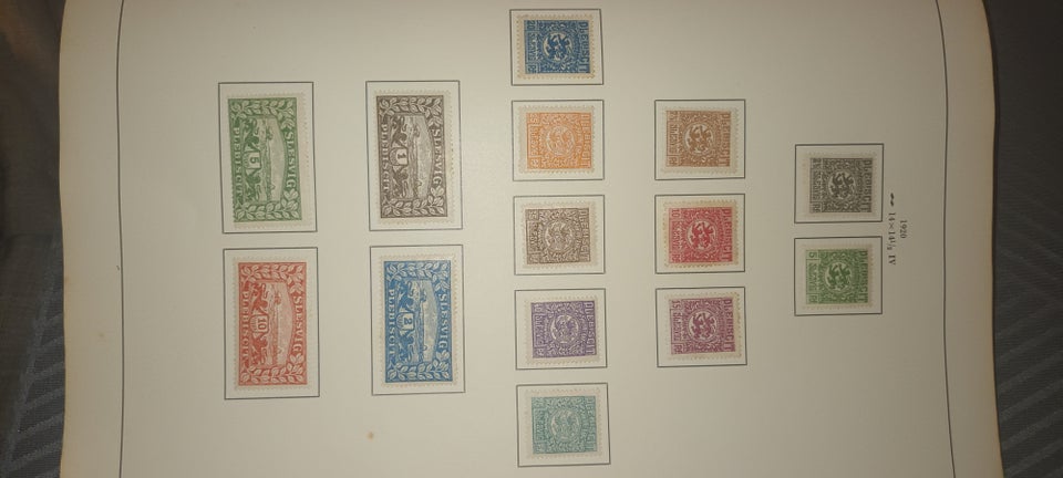 Danmark, Ældre frimærker