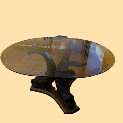 Spisebord, Bronze og glas , Ukendt, Bedre billeder kommer snart! 

Enestående og elegant asiatisk sp