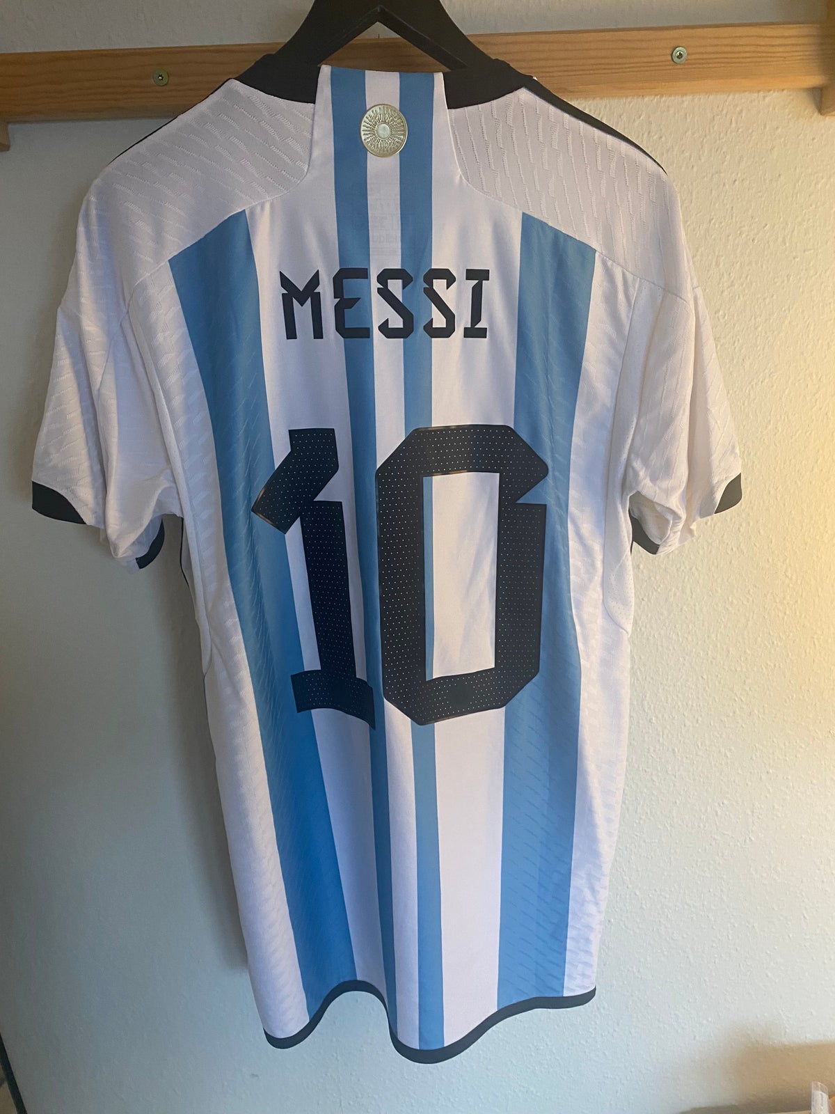 Fodboldtrøje, Messi Argentina VM 2022 vinder PLAYER