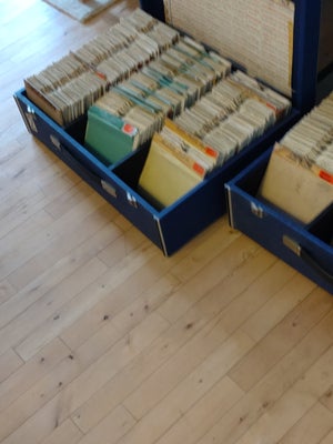 Grammofonplader, Singleplader, 1956-1975 ca 2000 stk