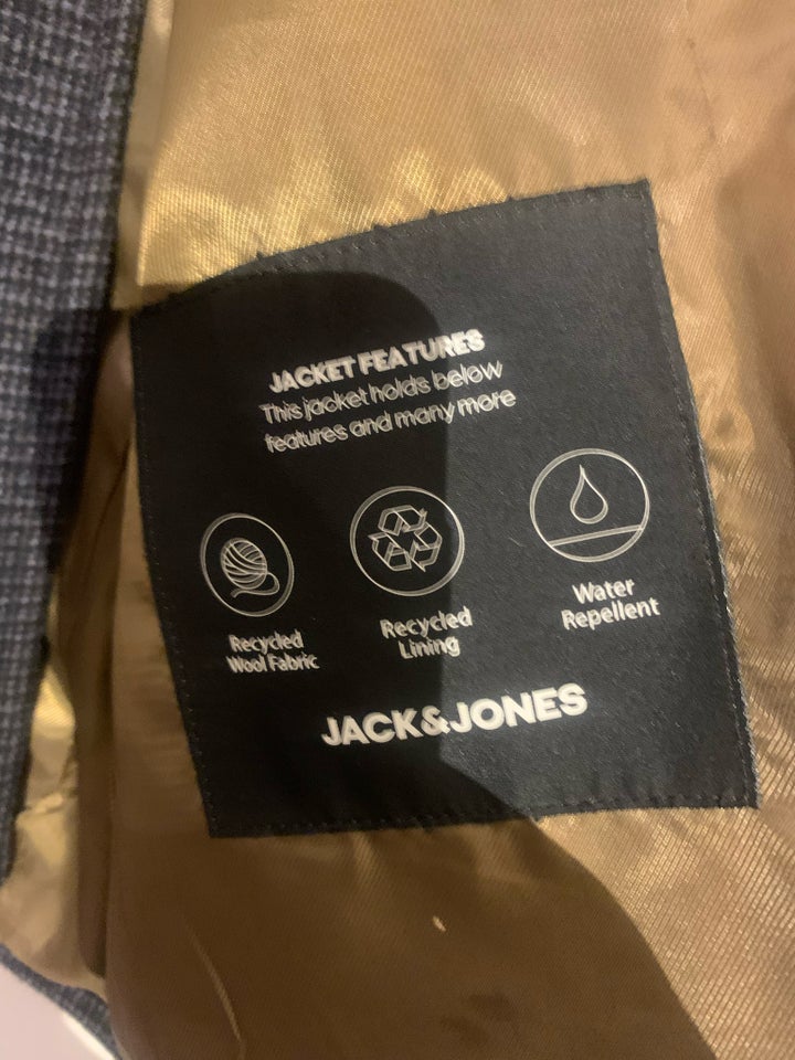 Uldjakke, str. L, Jack & Jones Premium
