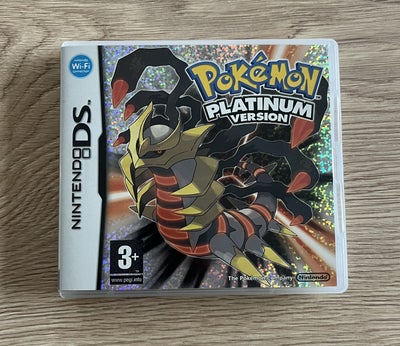 Pokemon Platinum, Nintendo DS, rollespil, Pokemon Platinum CIB, DS.