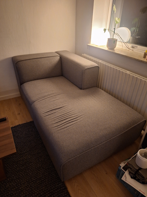 Sofa, uld, 1 pers. , Boconcept, Carmo sofa modul fra Boncept i lys grå uld. Perfekt til teenage og g