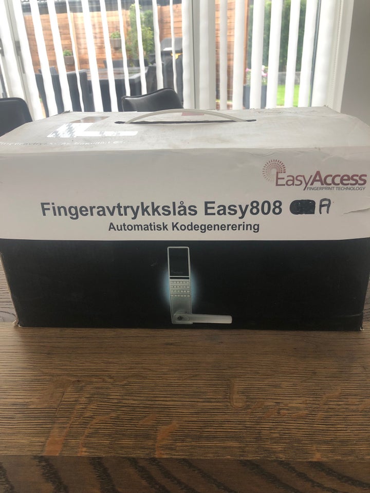 Andet, Fingeravtrykkslås Easy808 A