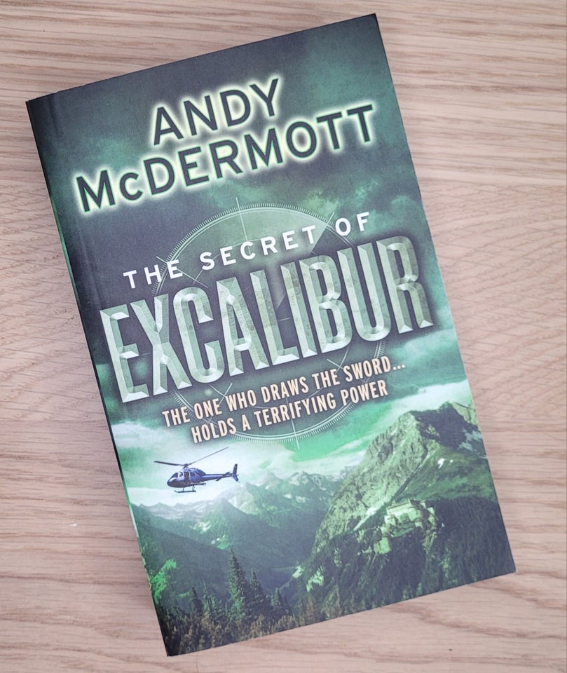 The secret of Excalibur, Andy Mcdermott, genre: roman