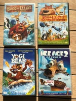 Boog & Elliot, ICE Age og Yogi Bear, DVD