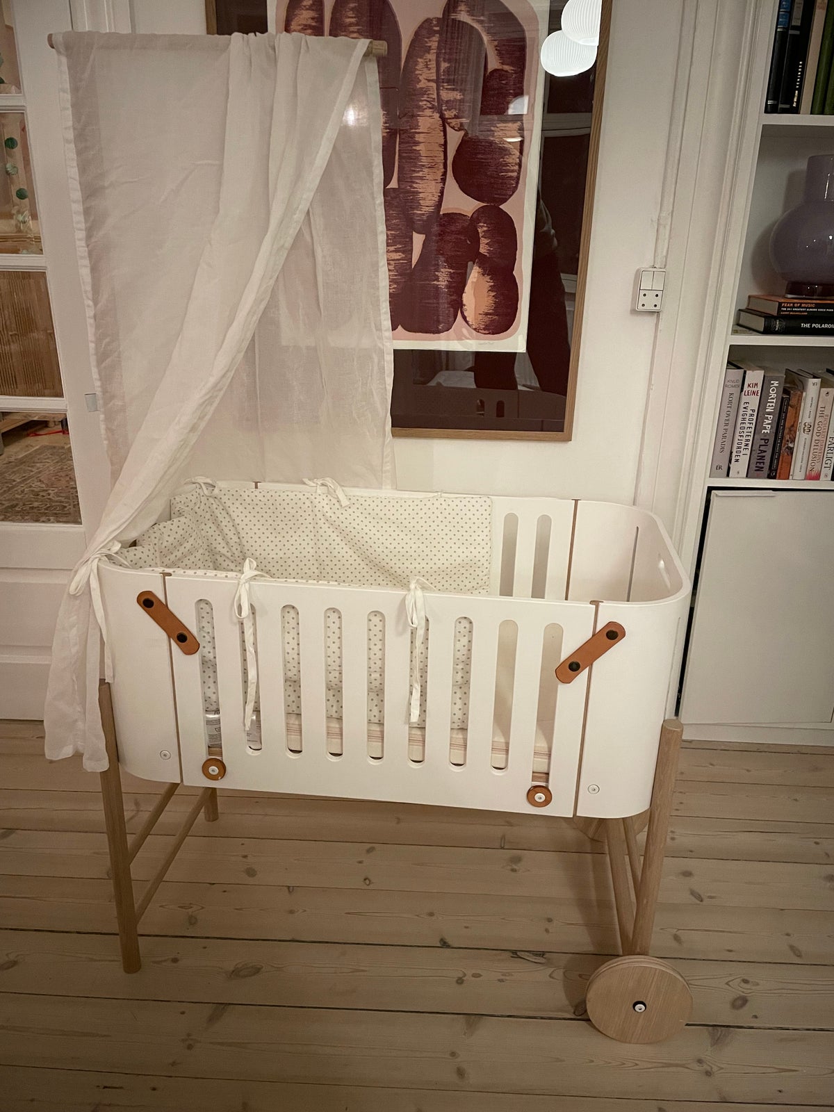 Babyseng, Oliver Furniture Wood Co-Sleeper, b: 49 l: 92