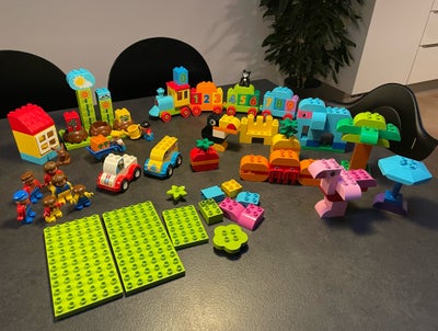 Lego Duplo, Pakke, Min første have 10819
Tog med tal 10847
Kreativt byggesæt 10853

+ ekstra klodser