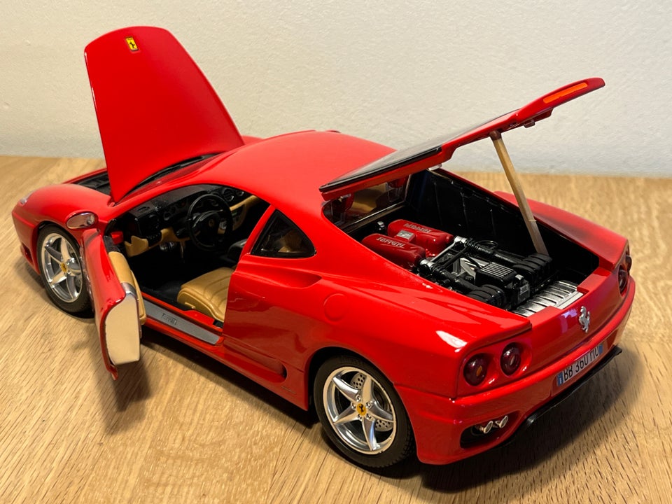 Modelbil, Ferrari 360 Modena, skala 1:18