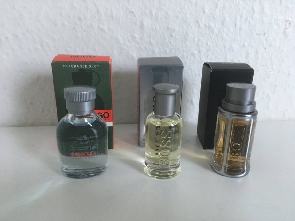 Herreparfume, parfume miniatures 5 ml, Hugo Boss