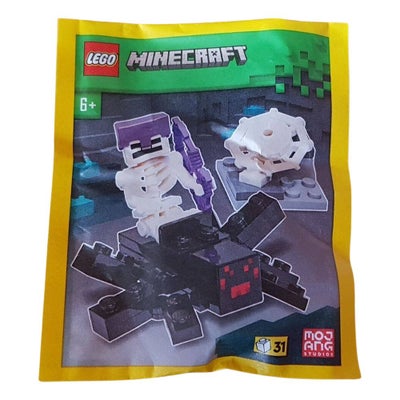 Lego andet, (2023) - KLEGO13_662307 Lego Minecraft, Spider and Skeleton - Lego Polybag, Paperpack, P