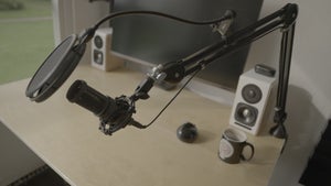 Tuff Stands Mikrofon-Arm til Bord MS-49 - Køb i København og online