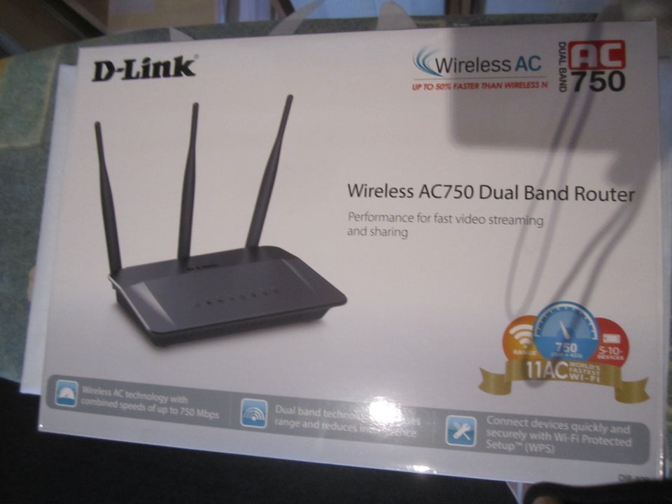 Router, D-Link, Perfekt