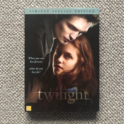 Twilight, instruktør Catherine Hardwicke, DVD, romantik, ''Twilight'' DVD i Limited Edition sælges. 