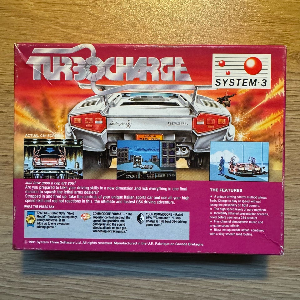 Turbo Charge, Commodore 64