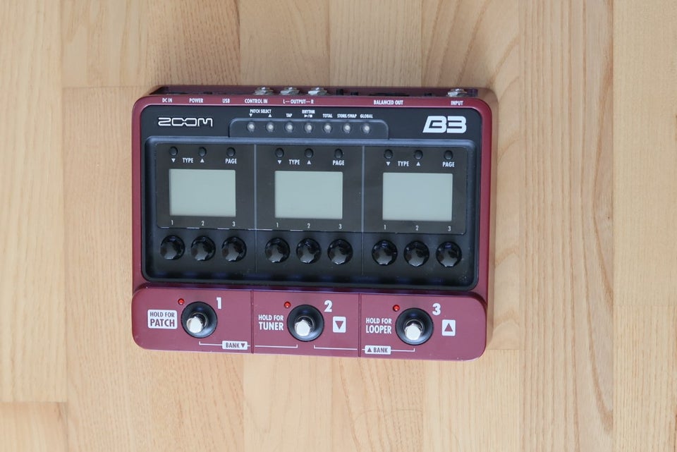 Multi-effect pedal, Zoom B3