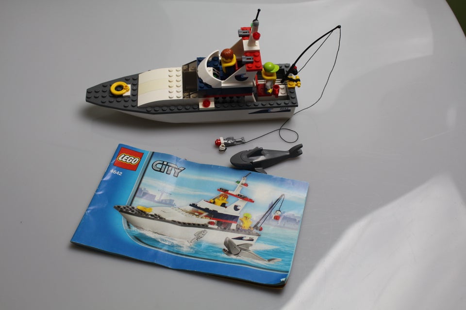 lego city fishing boat 4642