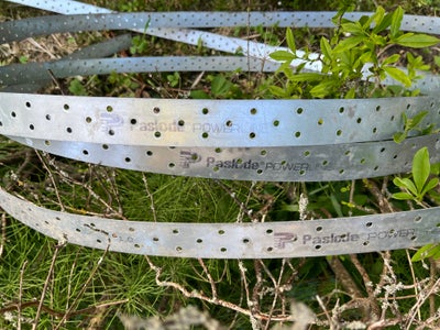 Andet, PASLODE VINDGITTERBÅND 40X1,5 MM X 9 M ZINK-BELAGT, Har fået 9,5 Meter vindgitterbånd tilover