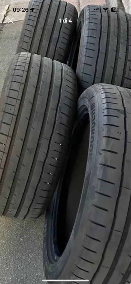 Sommerdæk, Hankook, 255 / 45 / R19