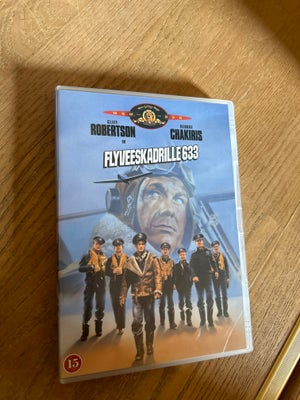 Flyeskadrille 633, DVD, drama, I meget fin stand. 

Jeg sender kun med DAO. Det koster 40 kr uanset 