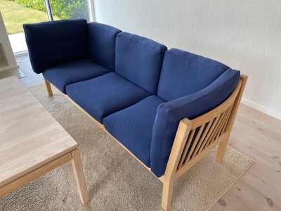 Sofa, træ, 3 pers. , Brdr. Andersen, Dansk design klassiker.
Designet af Andreas Hansen
Produceret a