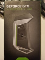 Andet, Gforce Gtx SLI HB Bridge 4 -slot, Perfekt