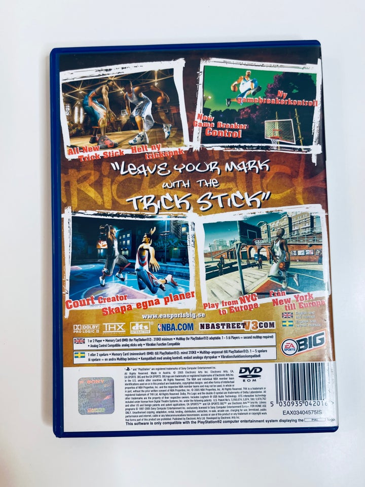 NBA Street V3, Playstation 2, PS2