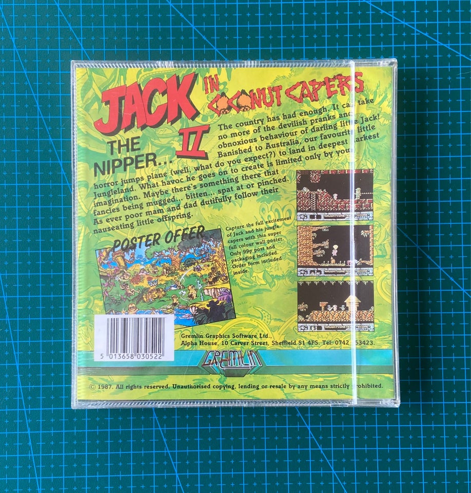 Jack the Nipper II, Commodore 64