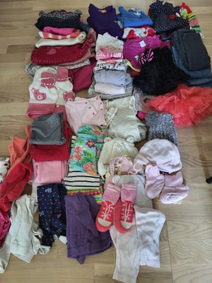 Blandet tøj, Tøjpakke, Mixed, str. 80, Tons of clothes from 6months to 2 years. 
Many clothes are br