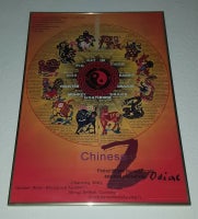 Plakat i ramme, motiv: Kinesiske stjernetegn