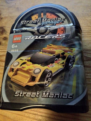 Lego Racers, 8644 Street Maniac, Sættet er samlet en gang og fremstår som nyt. Alle klodser er i æsk