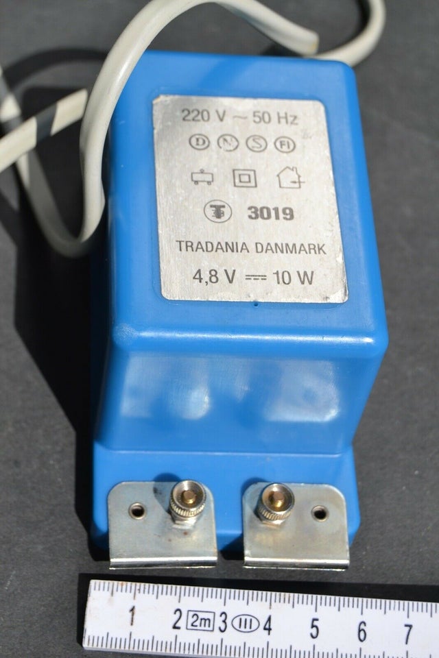 Andet, TRANSFORMATOR 4,8 VOLT / MODEL 3019