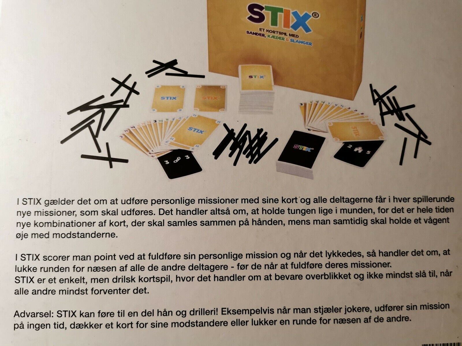 STIX, Familiespil, brætspil – dba.dk – Salg Nyt og