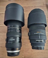 Teleobjektiver til Canon, Tamron, 150-600mm og 120-400mm