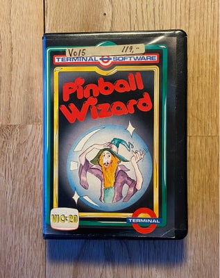 Pinball Wizard, Commodore VIC 20, Pinball Wizard (C)1983 af Micro Digital, bånd version til Commodor