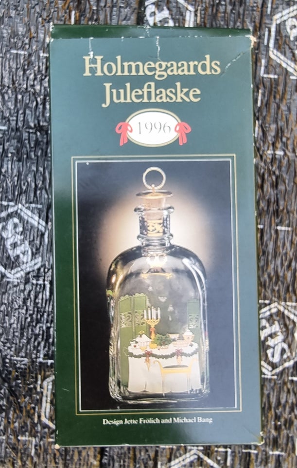 Holmegaards juleflaske 1996