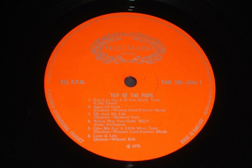 LP, Top Of The Pops Vol.13, Pop