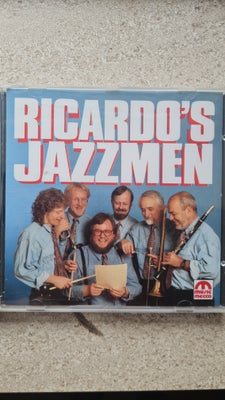 RICARDO'S JAZZMENN.: RICARDO., jazz, CD MED 17 NUMRE SPILLETID 53:49. OPTAGET I 1991. SMÅ BRUGSSPOR,