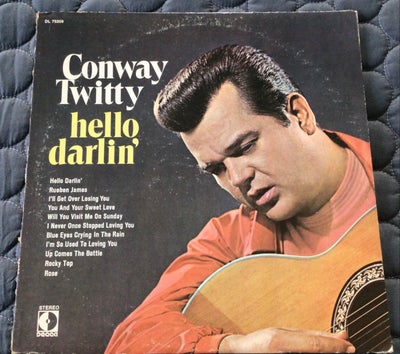 LP, Conway Twitty, LOT 6 LPer i US tryk, Country, 6 LPer med Conway Twitty i US tryk. Samtlige vinyl